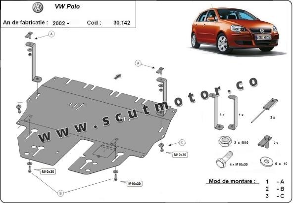 Scut motor VW Polo 1