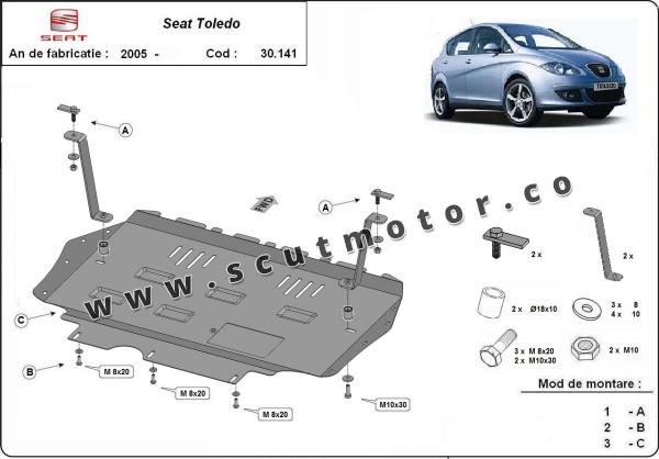 Scut motor Seat Toledo 3 3