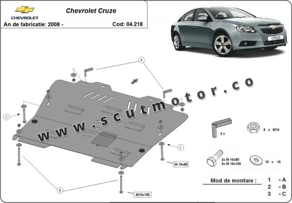 Scut motor Chevrolet Cruze 1