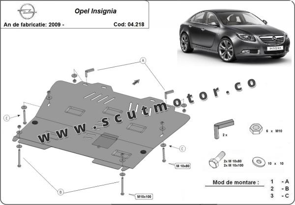 Scut motor Opel Insignia 1
