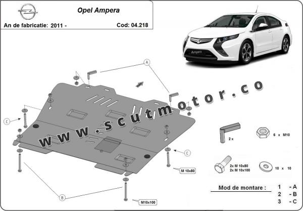 Scut motor Opel Ampera 3