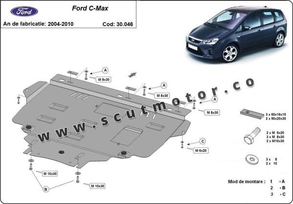 Scut motor Ford C - Max 1