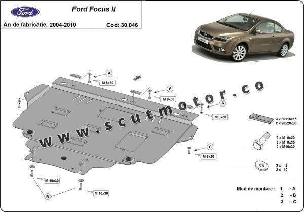 Scut motor Ford Focus 2 1