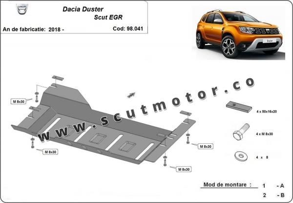 Scut Sistem Stop&GO, EGR Dacia Duster Diesel 1