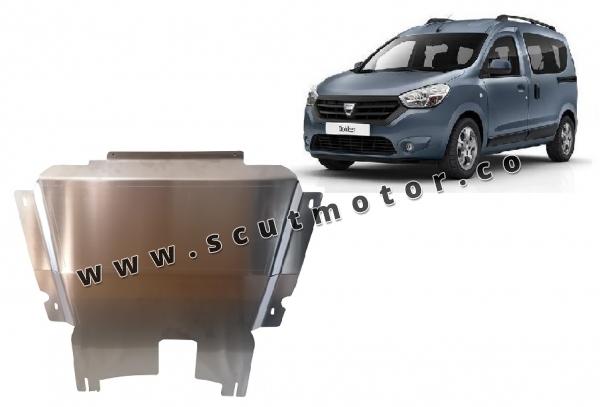 Scut motor metalic din aluminiu Dacia Dokker 2