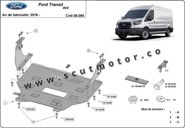 Scut motor Ford Transit - 4x4 1