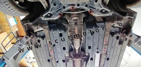 Scut antifurt catalizator pentru Toyota Prius 2 5