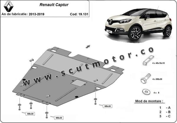 Scut motor Renault Captur 1