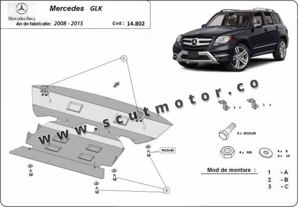 Scut motor Mercedes GLK X204 1