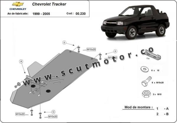 Scut cutie de viteză Chevrolet Tracker 1