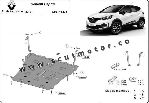 Scut motor Renault Captur 1