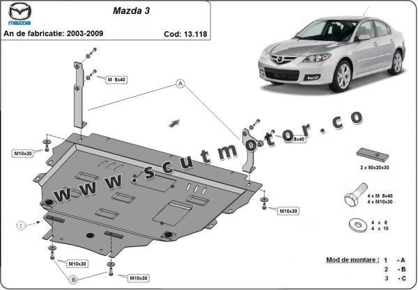 Scut motor Mazda 3 1