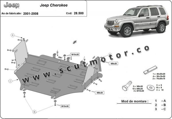 Scut motor  Jeep Cherokee - KJ 1