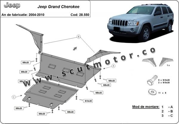 Scut motor  Jeep Grand Cherokee 2