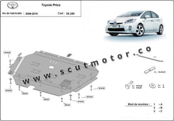 Scut motor Toyota Prius 2