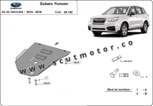Scut cutie de viteză manuală Subaru Forester 4 2