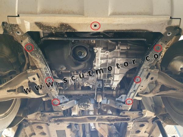 Scut motor din aluminiu Dacia Duster 1