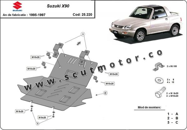 Scut motor Suzuki X90 1