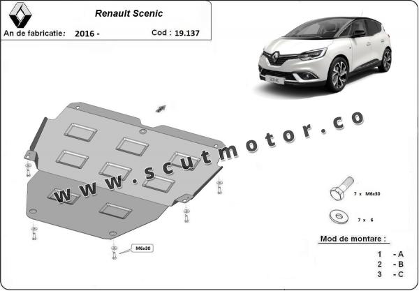 Scut motor Renault Scenic 1