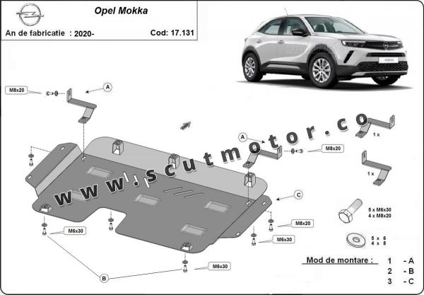 Scut motor Opel Mokka 1