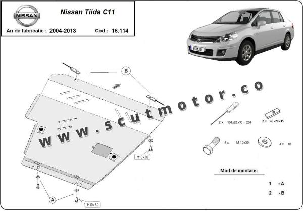 Scut motor Nissan Tiida 1