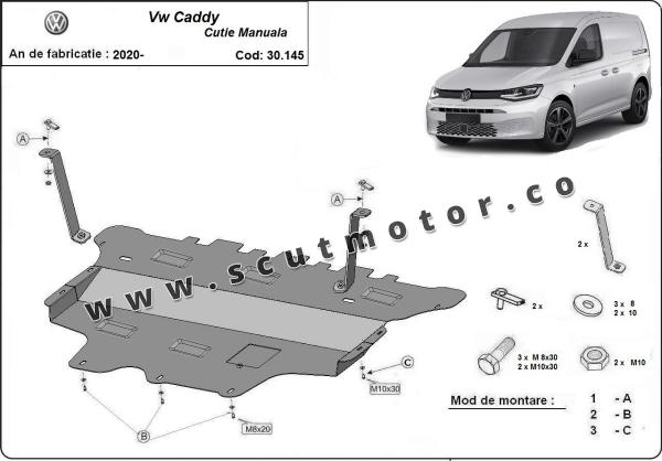 Scut motor VW Caddy 1