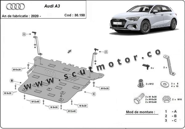 Scut motor Audi A3 1