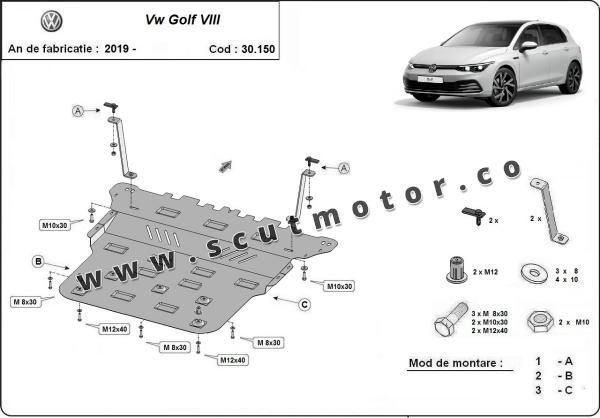 Scut motor VW Golf 8 1