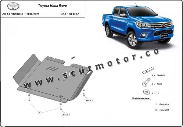 Scut metalic cutie de viteză Toyota Hilux Revo 1