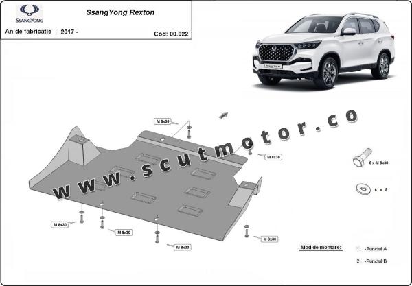 Scut cutie de viteză SsangYong Rexton 3
