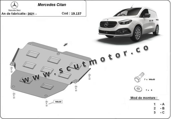 Scut motor Mercedes Citan 2