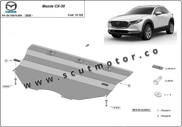 Scut motor Mazda CX-30 3