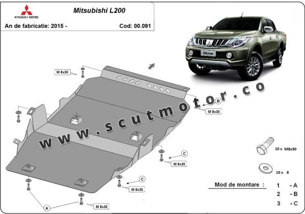 Scut motor Mitsubishi L200 8