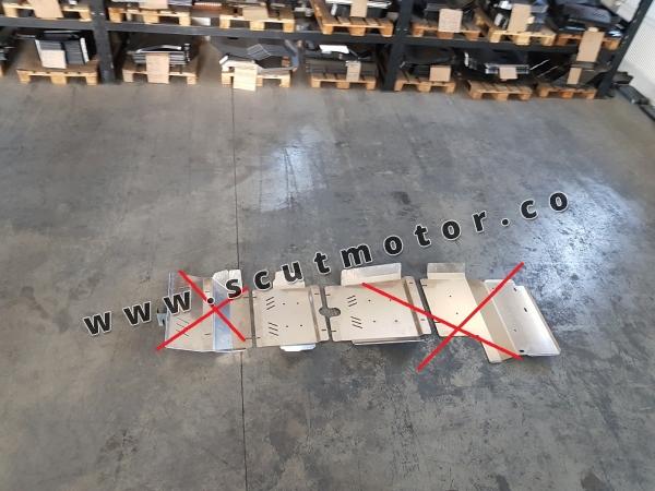 Scut motor din aluminiu Toyota Hilux Revo 5