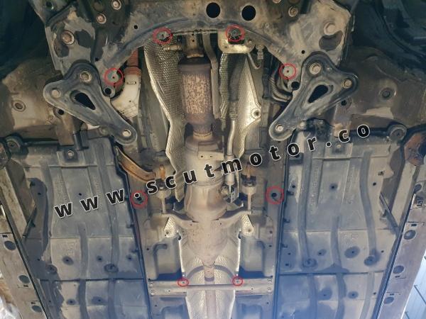 Scut antifurt catalizator pentru Toyota Auris 3