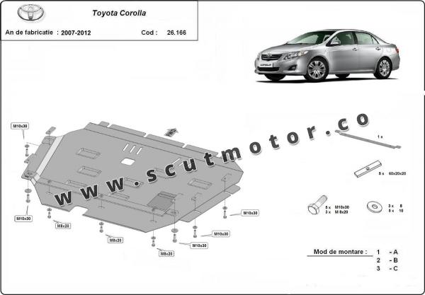 Scut motor Toyota Corolla 2