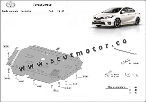 Scut motor Toyota Corolla 2