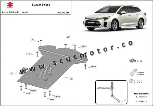 Scut antifurt catalizator pentru Suzuki Swace 2