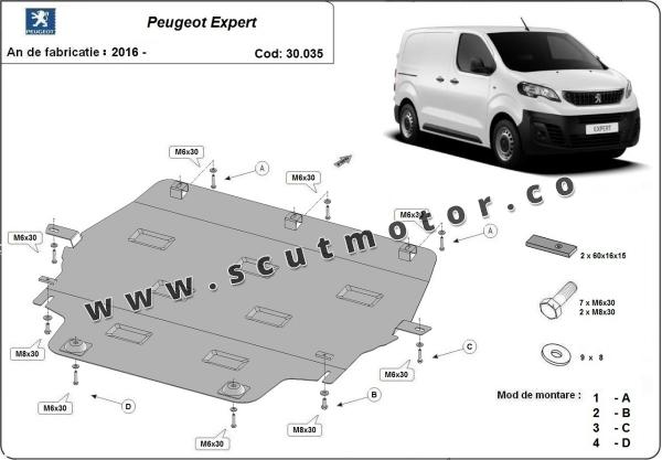 Scut motor Peugeot Expert 2