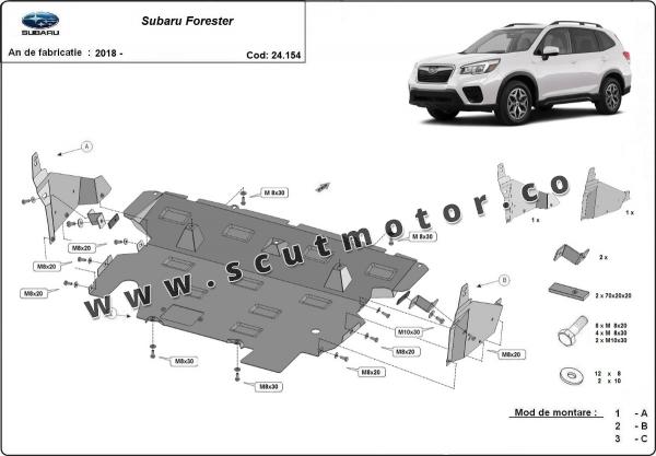 Scut motor Subaru Forester 8