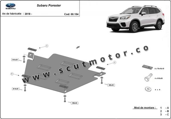 Scut cutie de viteză Subaru Forester 1