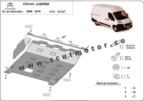 Scut motor Citroen Jumper 6