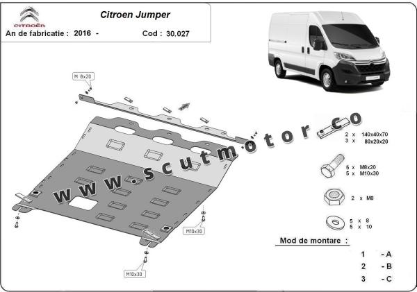 Scut motor Citroen Jumper 1