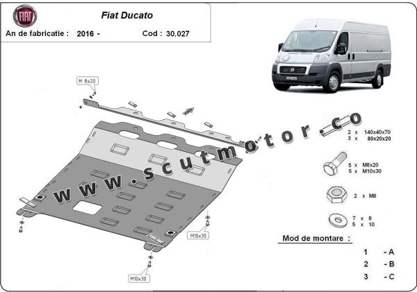 Scut motor Fiat Ducato 6