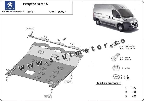 Scut motor Peugeot Boxer 6