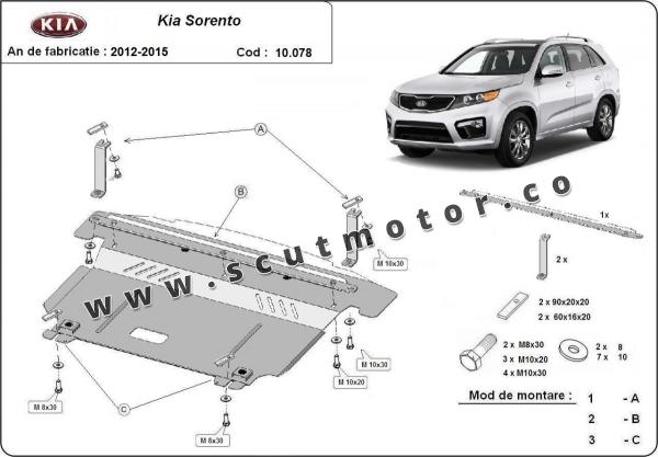 Scut motor Kia Sorento 1