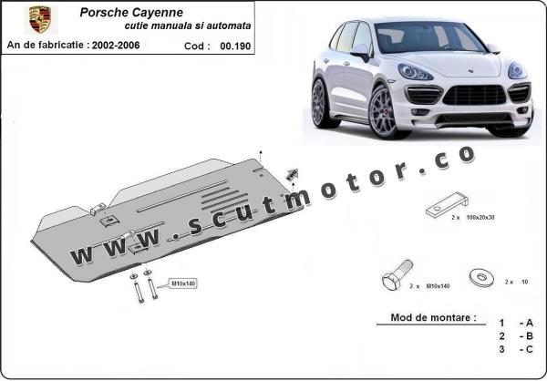 Scut cutie de viteză manuală și automată Porsche Cayenne 1