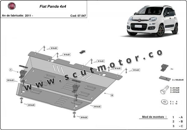 Scut motor Fiat Panda 4x4 9