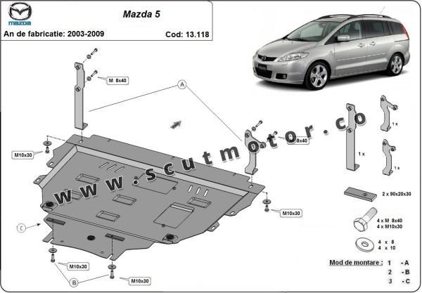 Scut motor Mazda 5 2