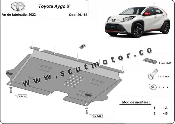 Scut motor Toyota Aygo X 3